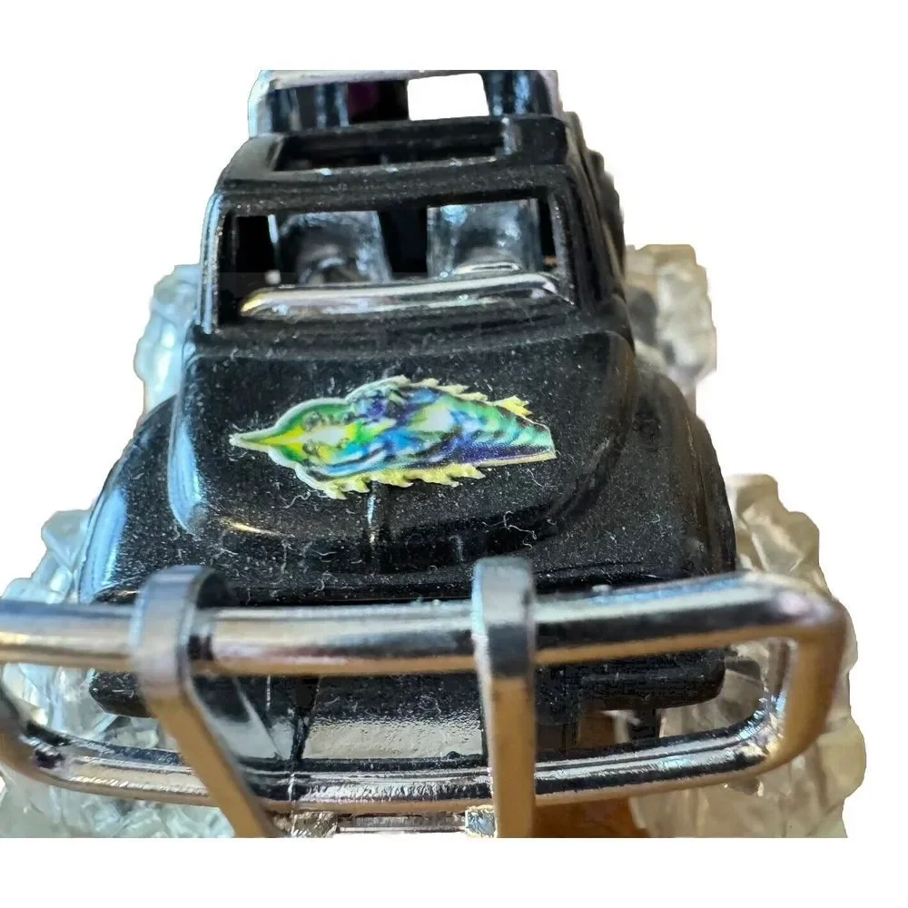 Super Truck Toy VTG 1980's Set Of 2 Rare Black And Purple